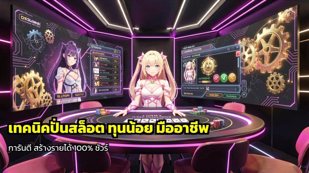 เทคนิคปั่นสล็อต ทุนน้อย