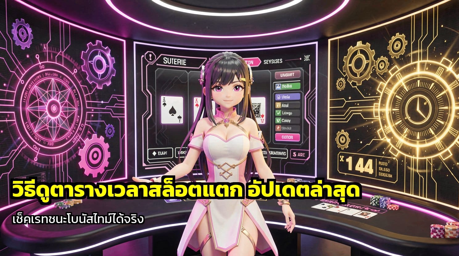 วิธีดูตารางเวลาสล็อตแตก