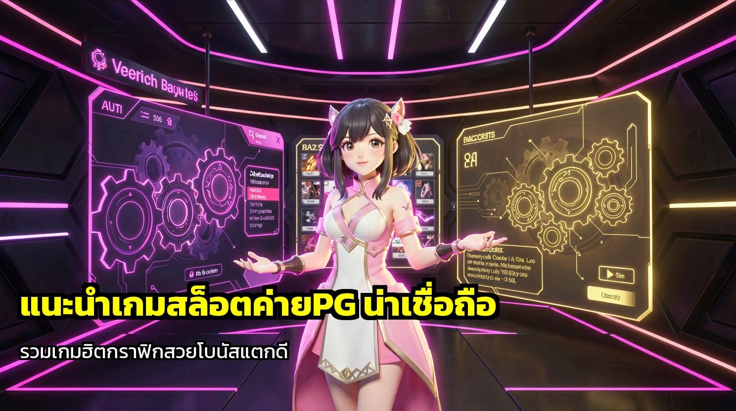 แนะนำเกมสล็อตค่ายPG