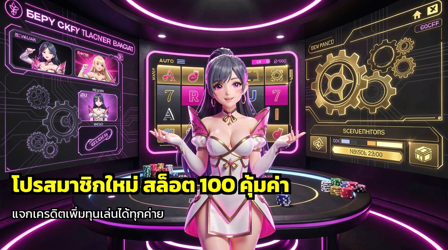 โปรสมาชิกใหม่ สล็อต 100